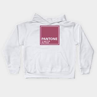 pantone 17-1818 TCX Red Violet Kids Hoodie